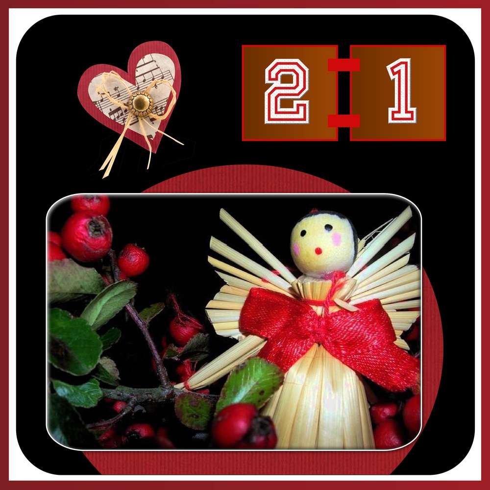 21-CALENDRIER DE L'AVENT - 21 DECEMBRE