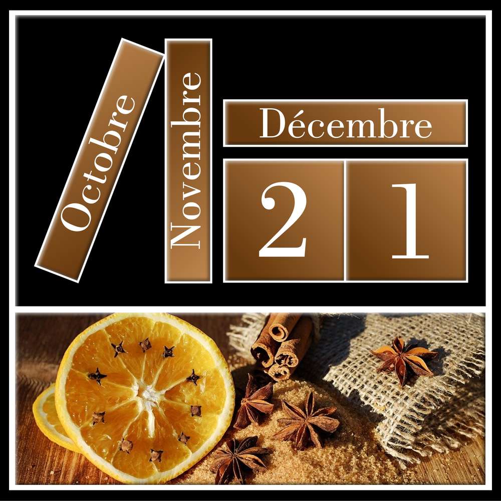 21-CALENDRIER DE L'AVENT - 21 DECEMBRE