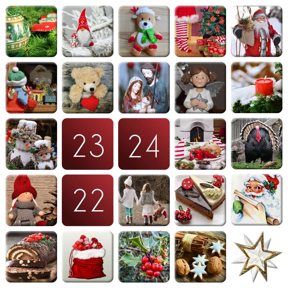 21-FAMILLE - LE CALENDRIER DE L'AVENT - (1)