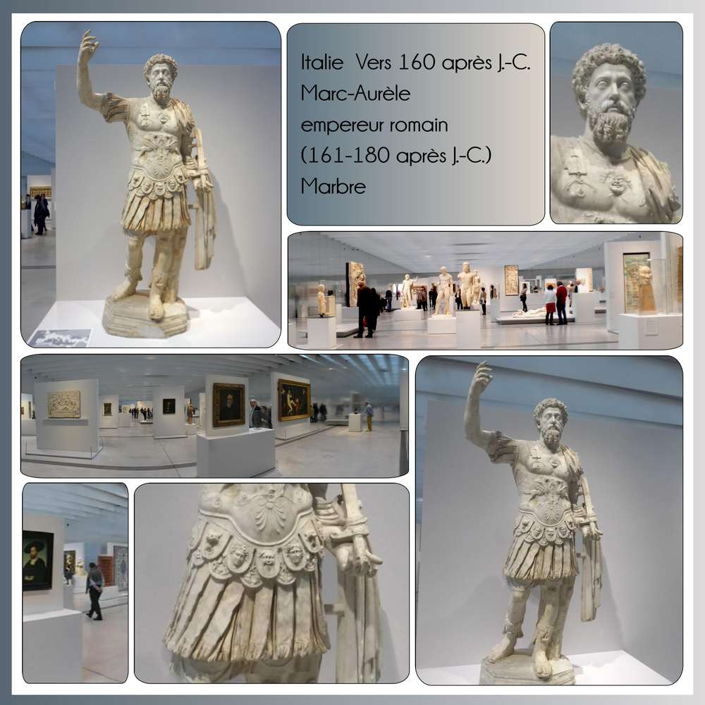 21-LE LOUVRE LENS - MARC-AURELE EMPEREUR ROMAIN