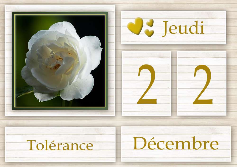 22-CALENDRIER DE L'AVENT - 22 DECEMBRE