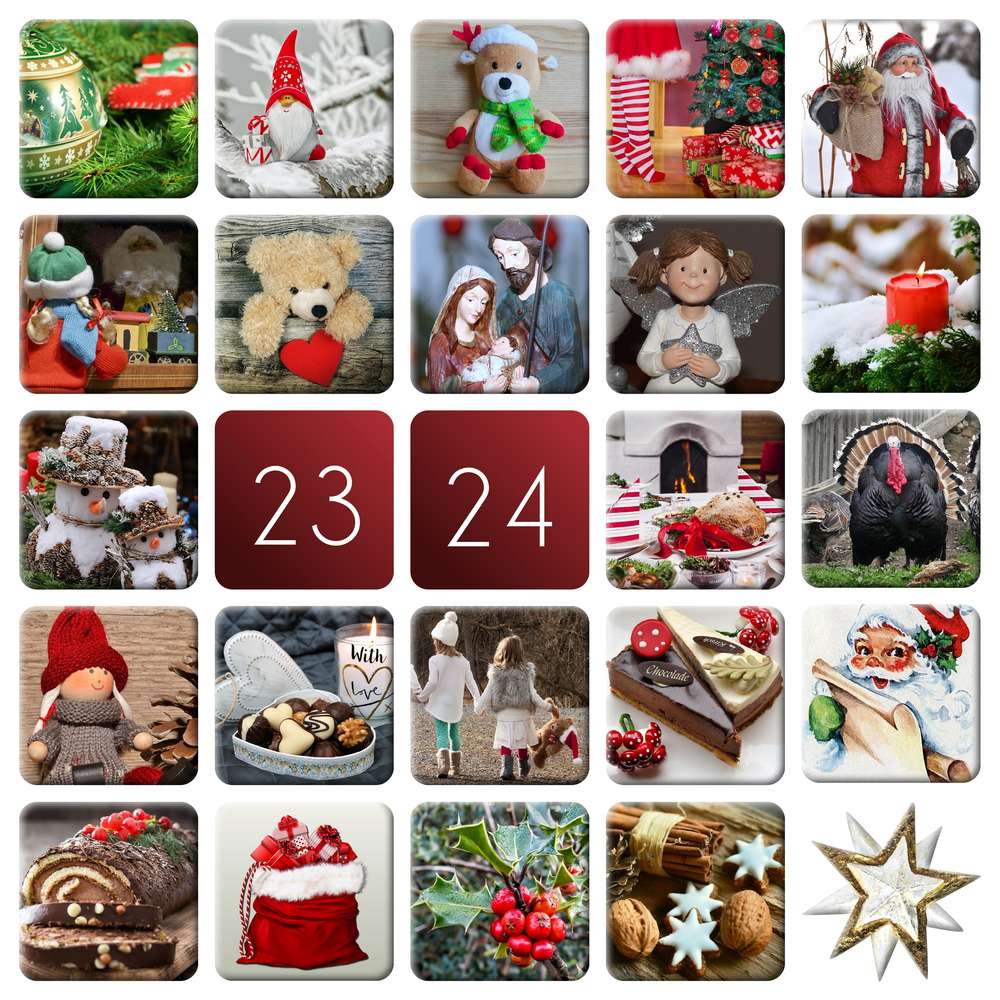 22-CHOCOLAT - LE CALENDRIER DE L'AVENT - (1)