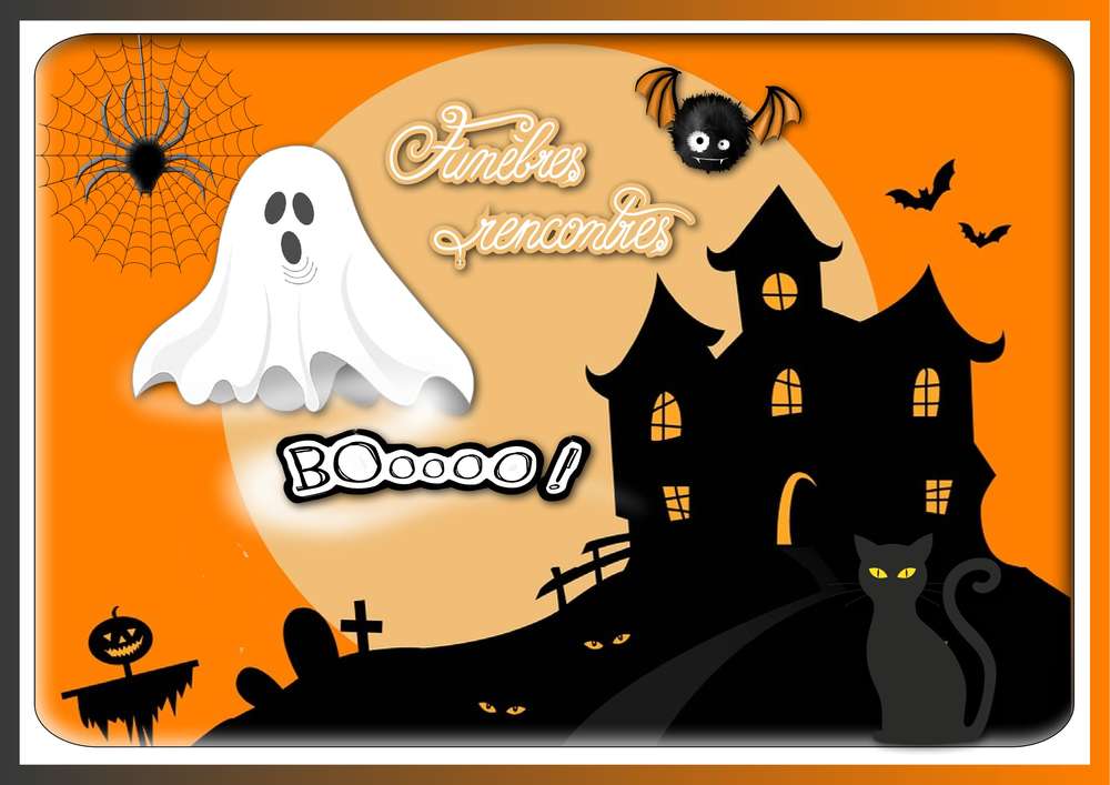 22-FANTOME - LE SCRAPTOBER : CHALLENGE DU MOIS D'OCTOBRE