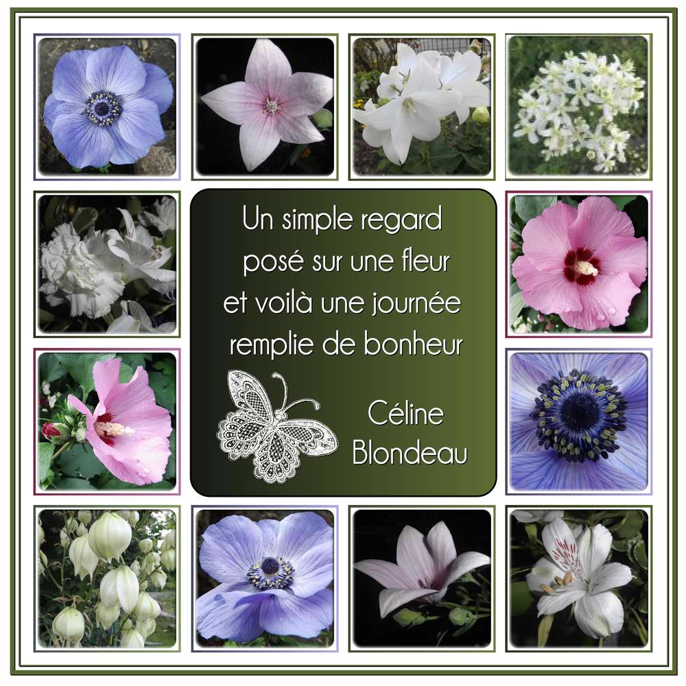 273-MOSAIQUE FLORALE