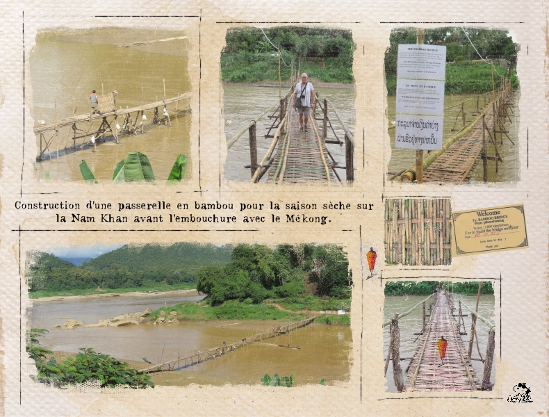 28 - pont en bambou Laos