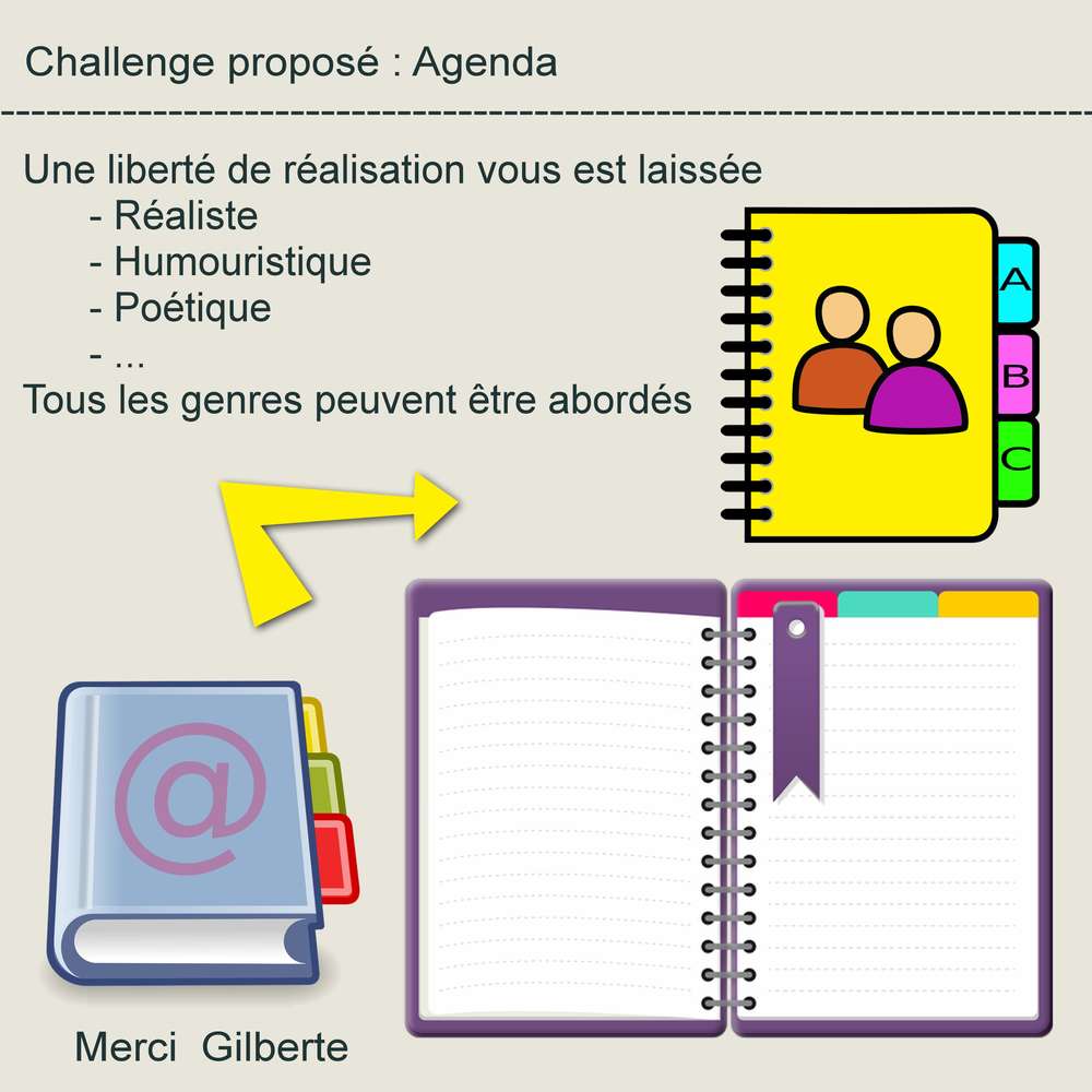 3-CHALLENGE (UNE VARIANTE) - AGENDA