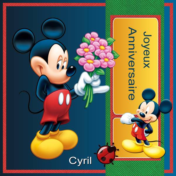 3 Cyril Joyeux Anniversaire Forum Le Monde Du Scrap