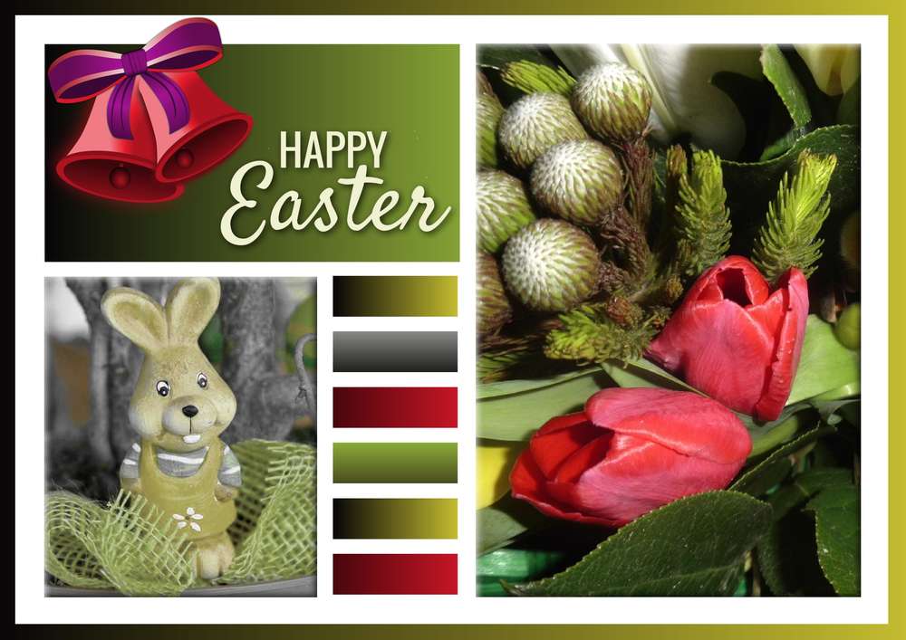 3-HAPPY EASTER -  JOYEUSES PAQUES