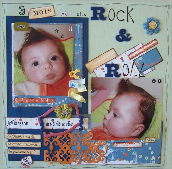 3 mois et déjà rock &amp; roll