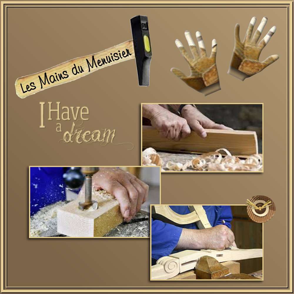 3-REALISATION - LES MAINS DU MENUISIER