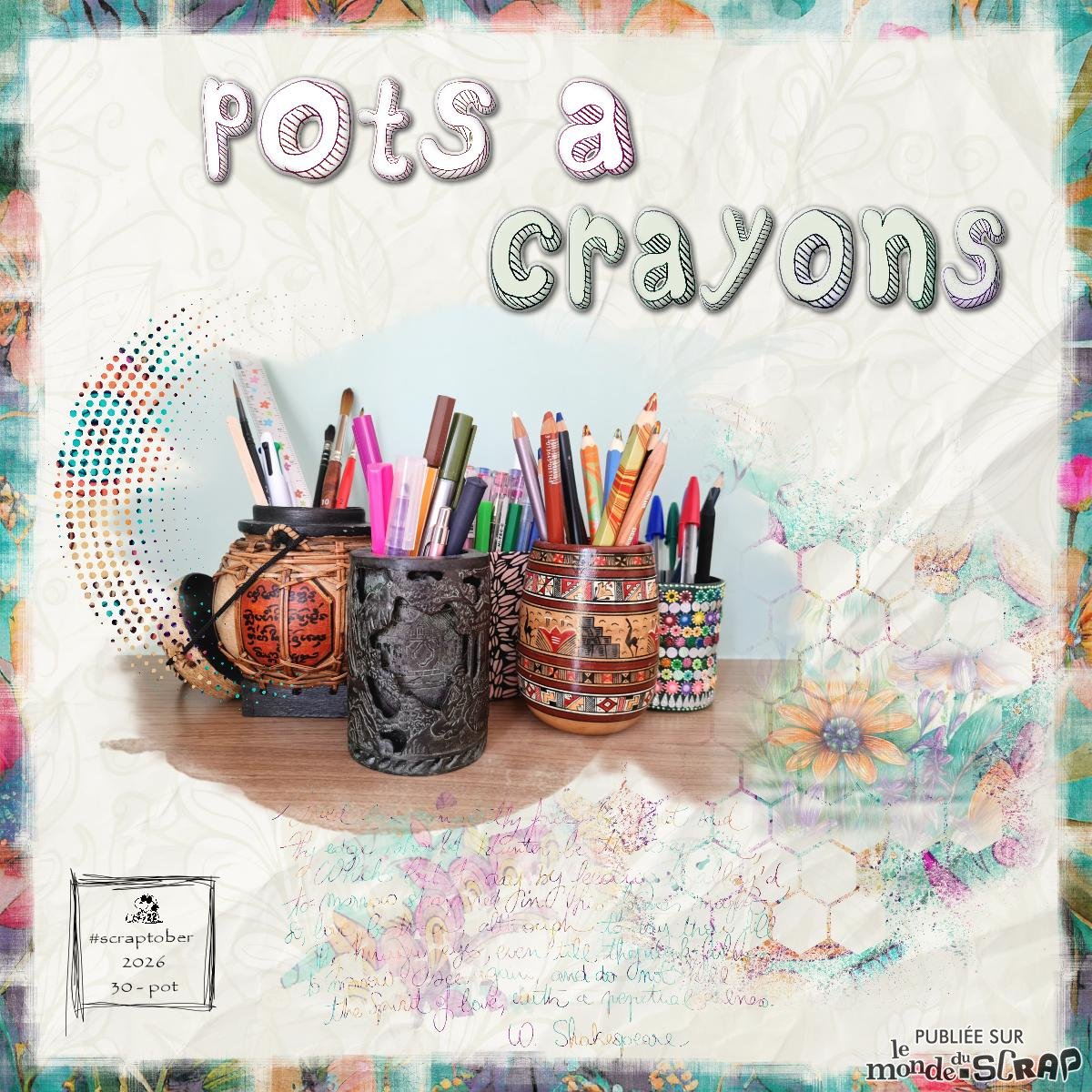 #30 Pot - Scraptober 2026