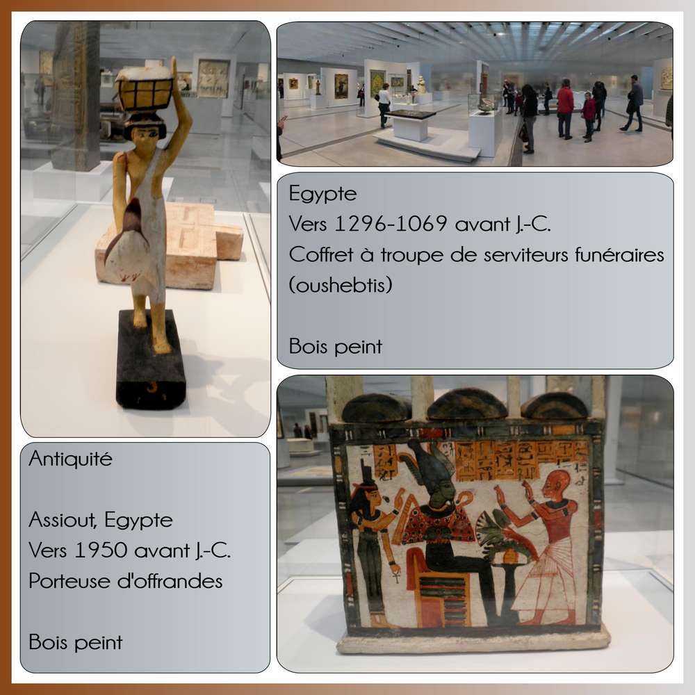 32-LE LOUVRE LENS - PORTEUSE D'OFFRANDES - COFFRET