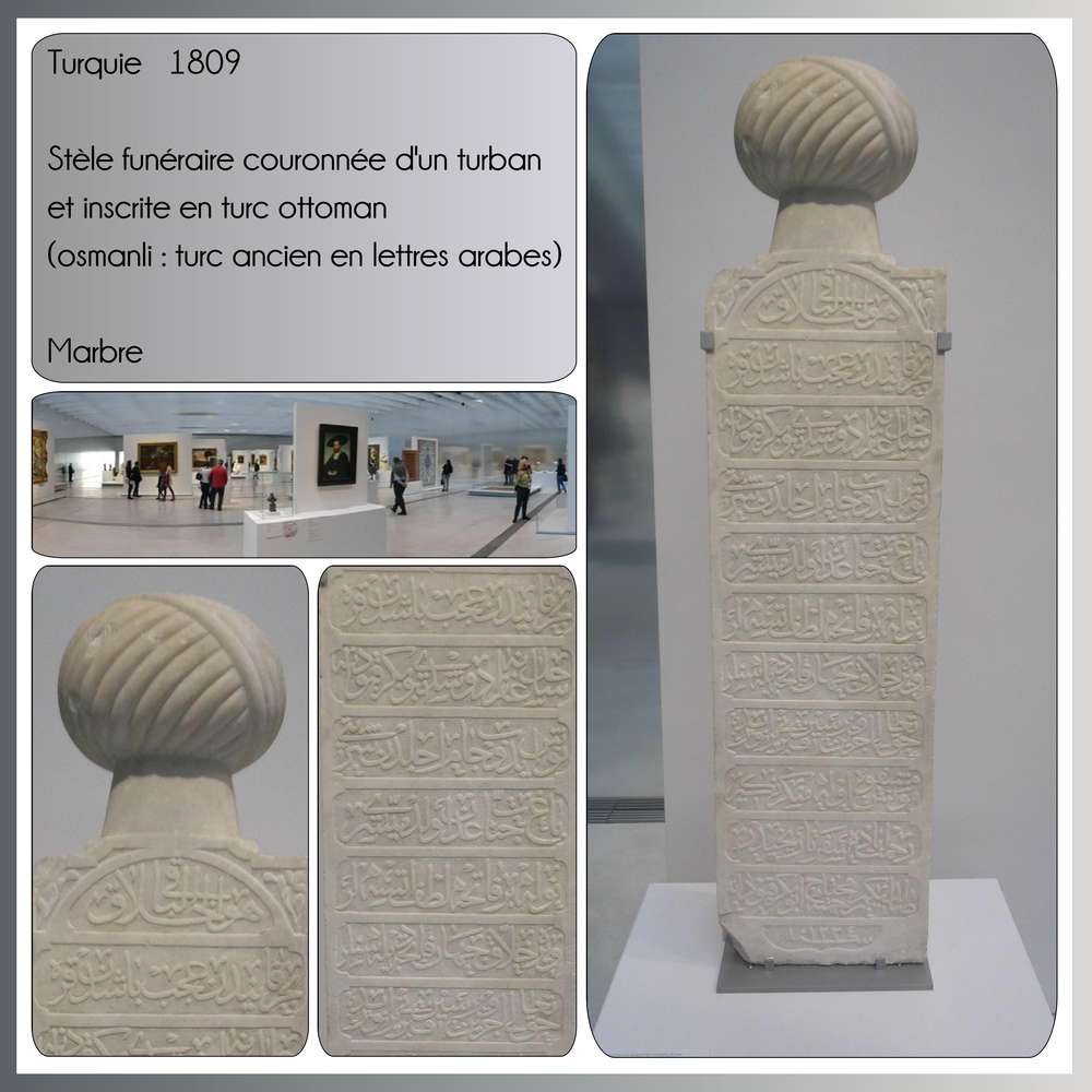 35-LE LOUVRE LENS - STELE FUNERAIRE