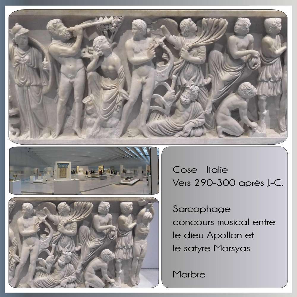 36-LE LOUVRE LENS - SARCOPHAGE