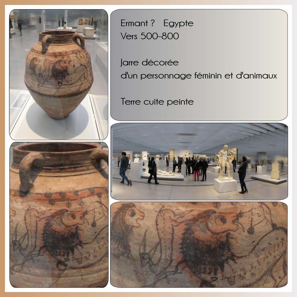 38-LE LOUVRE LENS - JARRE DECOREE