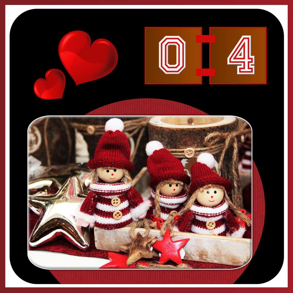 4-CALENDRIER DE L'AVENT - 4 DECEMBRE