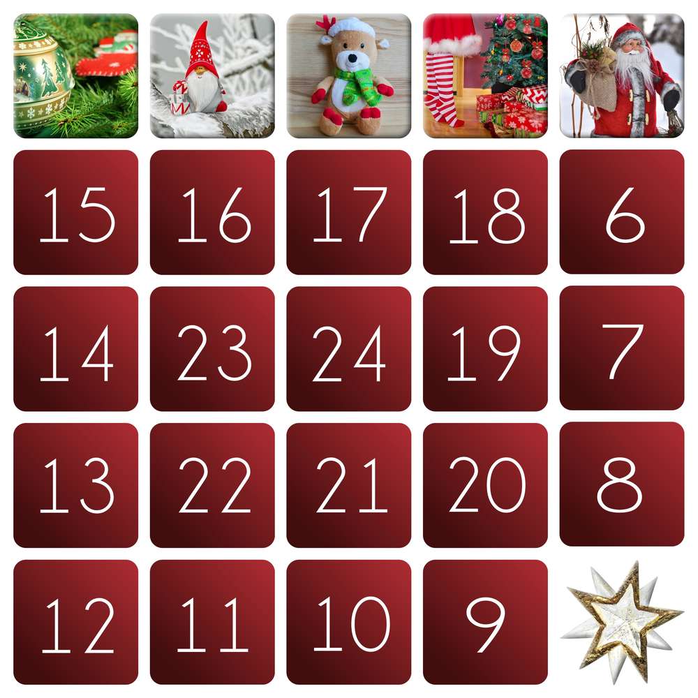 5-HOTTE - LE CALENDRIER DE L'AVENT - (1)