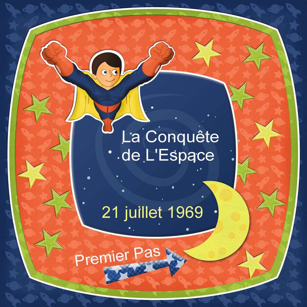 5-REALISATION - LA CONQUETE DE L'ESPACE : LA LUNE