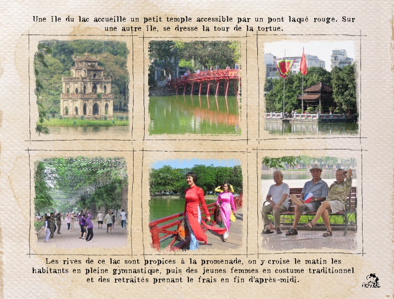 50 - autour du lac d'Hanoi