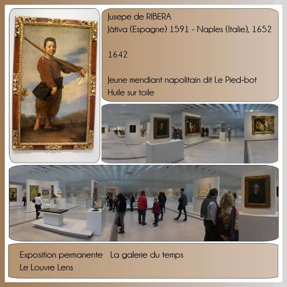 51-LE LOUVRE LENS - JEUNE MENDIANT NAPOLITAIN DIT LE PIED-BOT