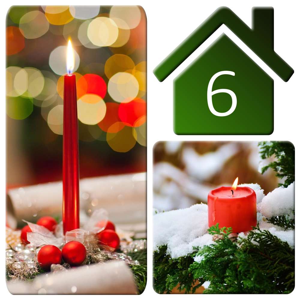 6-BOUGIE - LE CALENDRIER DE L'AVENT - (2)