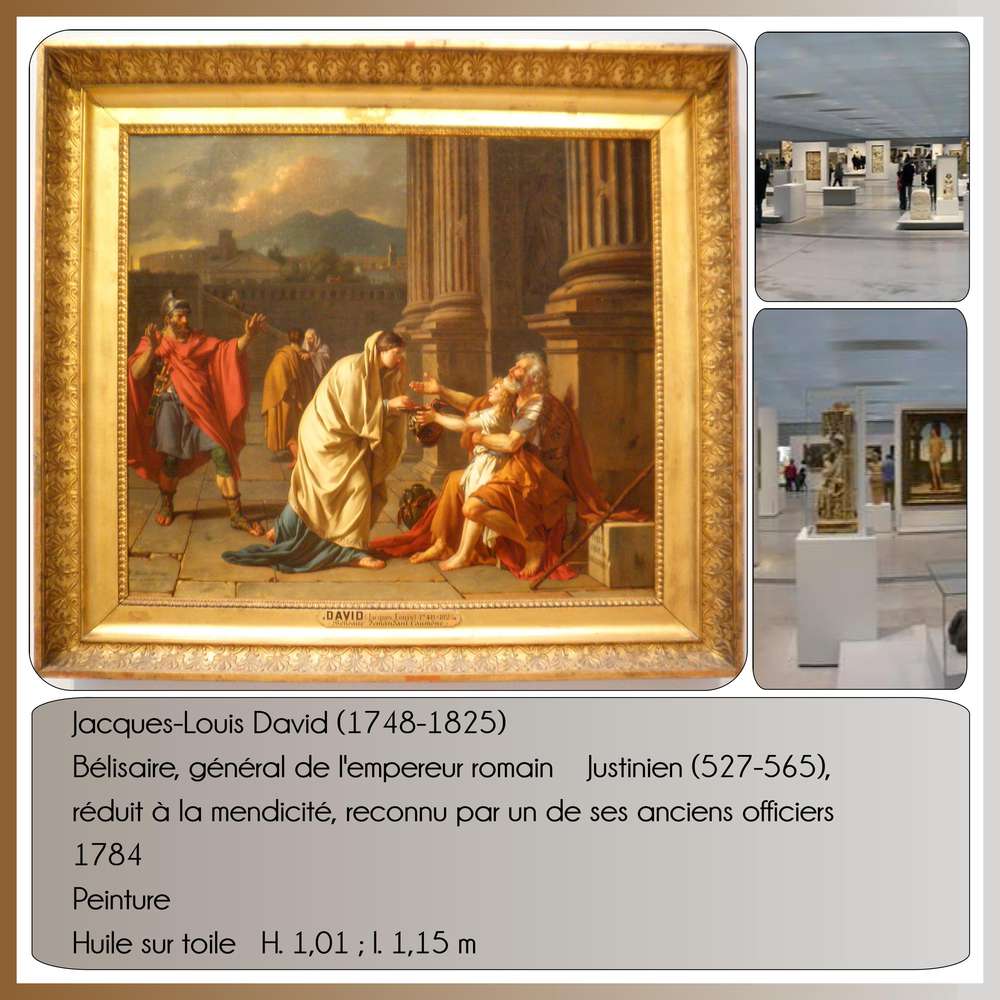 60-LE LOUVRE LENS  - BELISAIRE GENERAL DE L'EMPEREUR ROMAIN