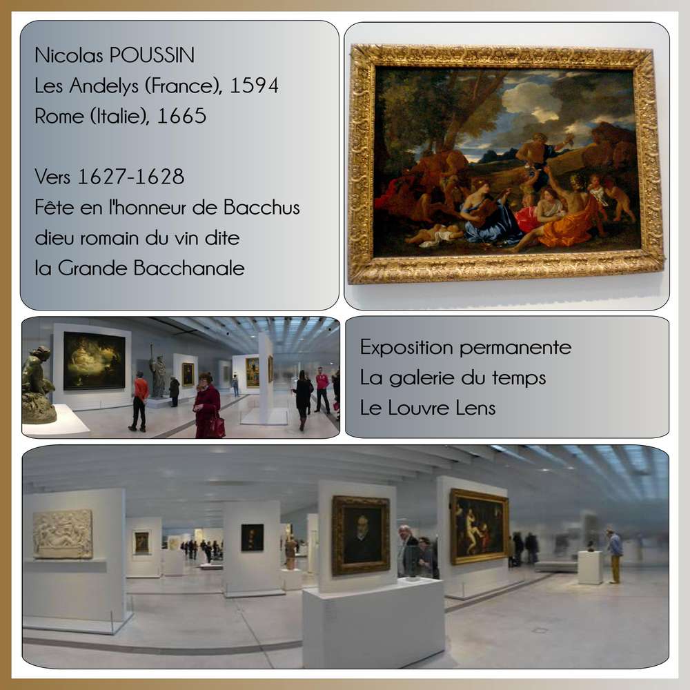 62-LE LOUVRE LENS - FETE EN L'HONNEUR DE BACCHUS