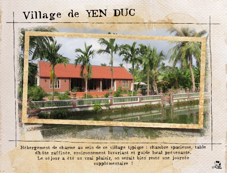 63 - Hébergement dans le village de Yen Duc
