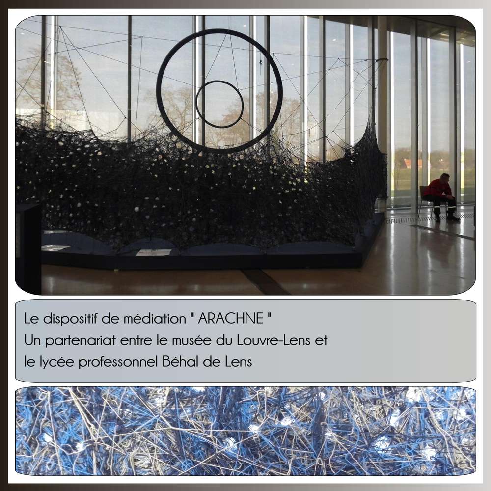 63-LE LOUVRE LENS - LE DISPOSITIF DE MEDIATION ARACHNE