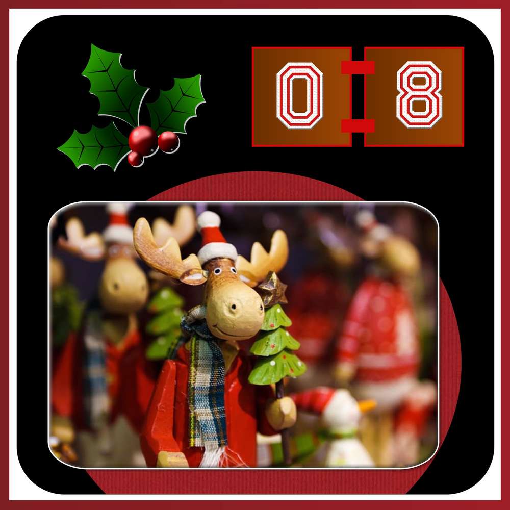 8-CALENDRIER DE L'AVENT - 8 DECEMBRE