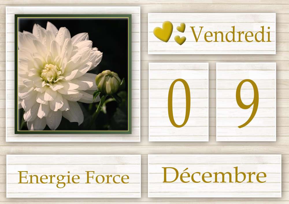 9-CALENDRIER DE L'AVENT - 9 DECEMBRE