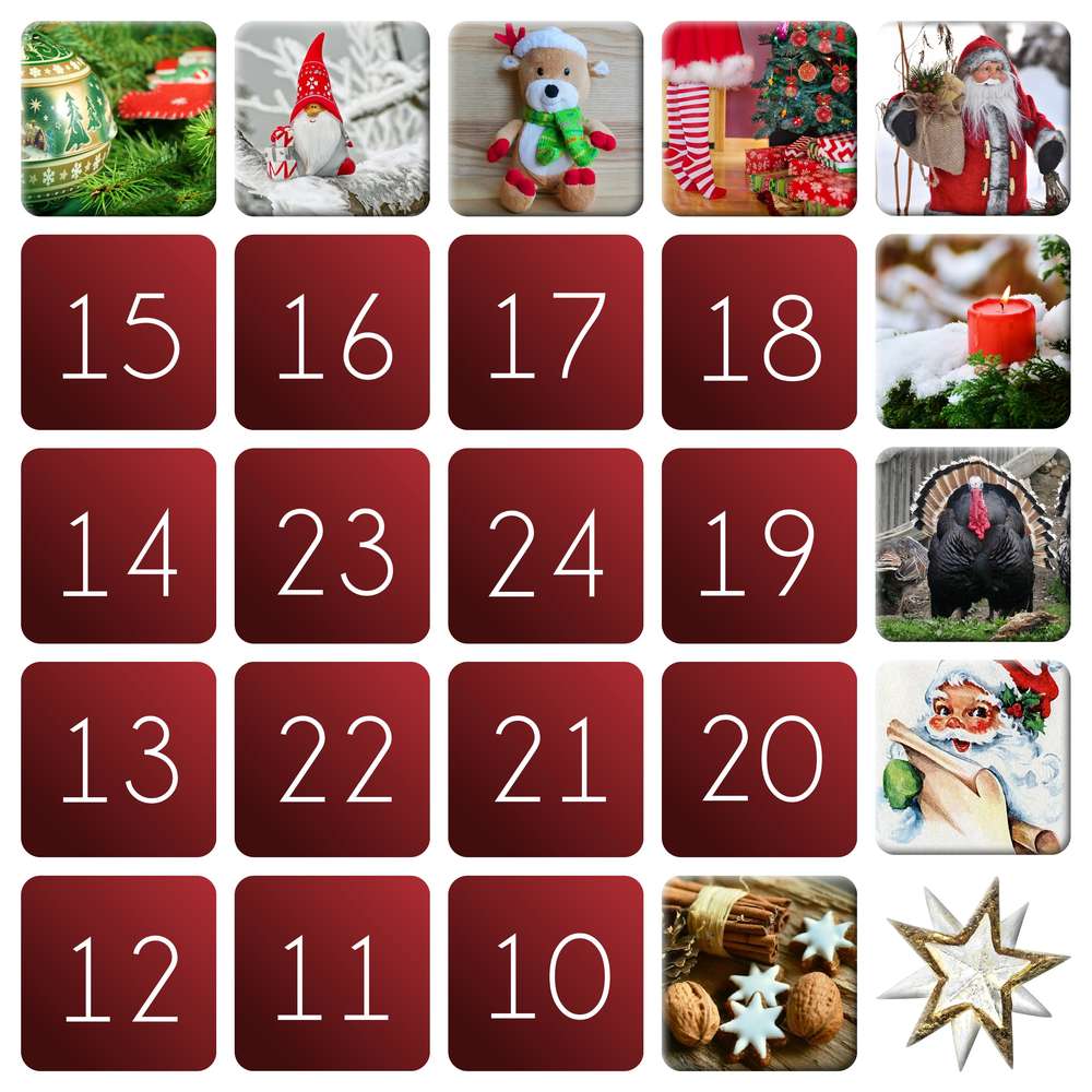 9-ETOILE - LE CALENDRIER DE L'AVENT - (1)