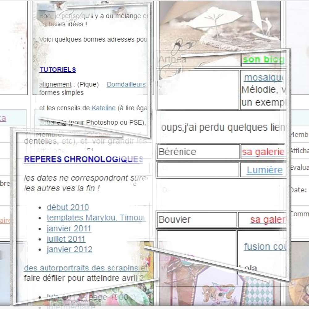 a la découverte du passé