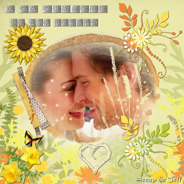 A la lumière de tes yeux.