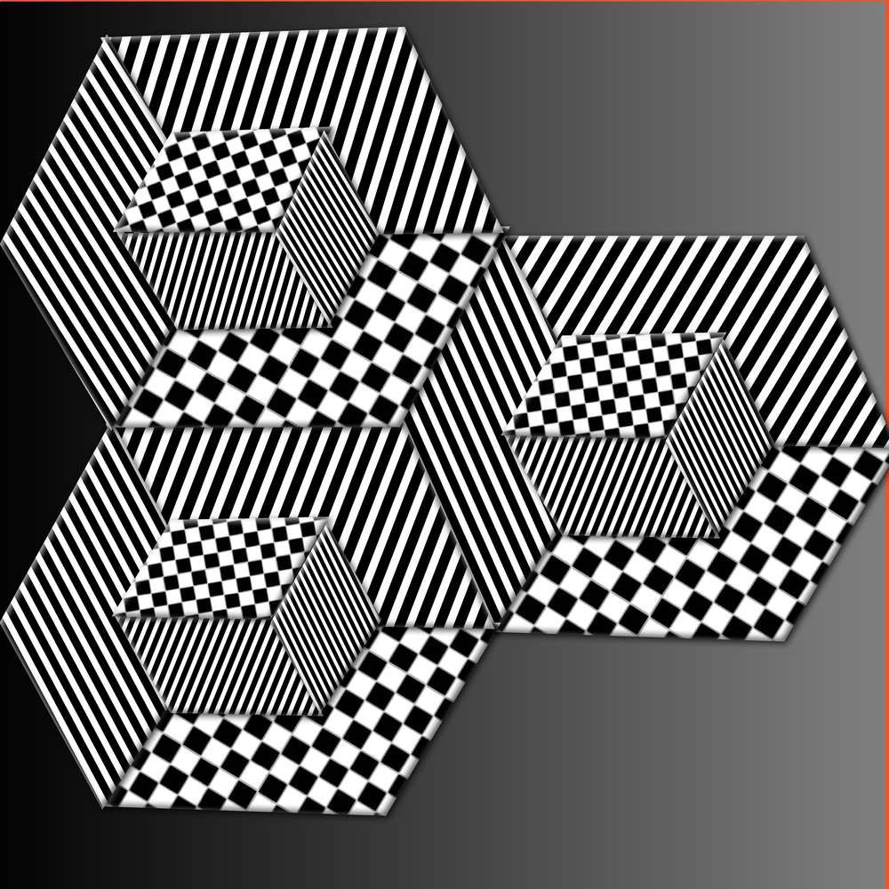 A LA MANIERE DE VASARELY