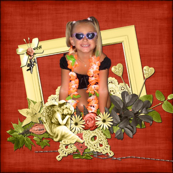 A Little Heaven On Earth de Angelique's scrap
