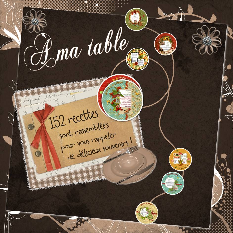À ma table, de délicieux souvenirs!
