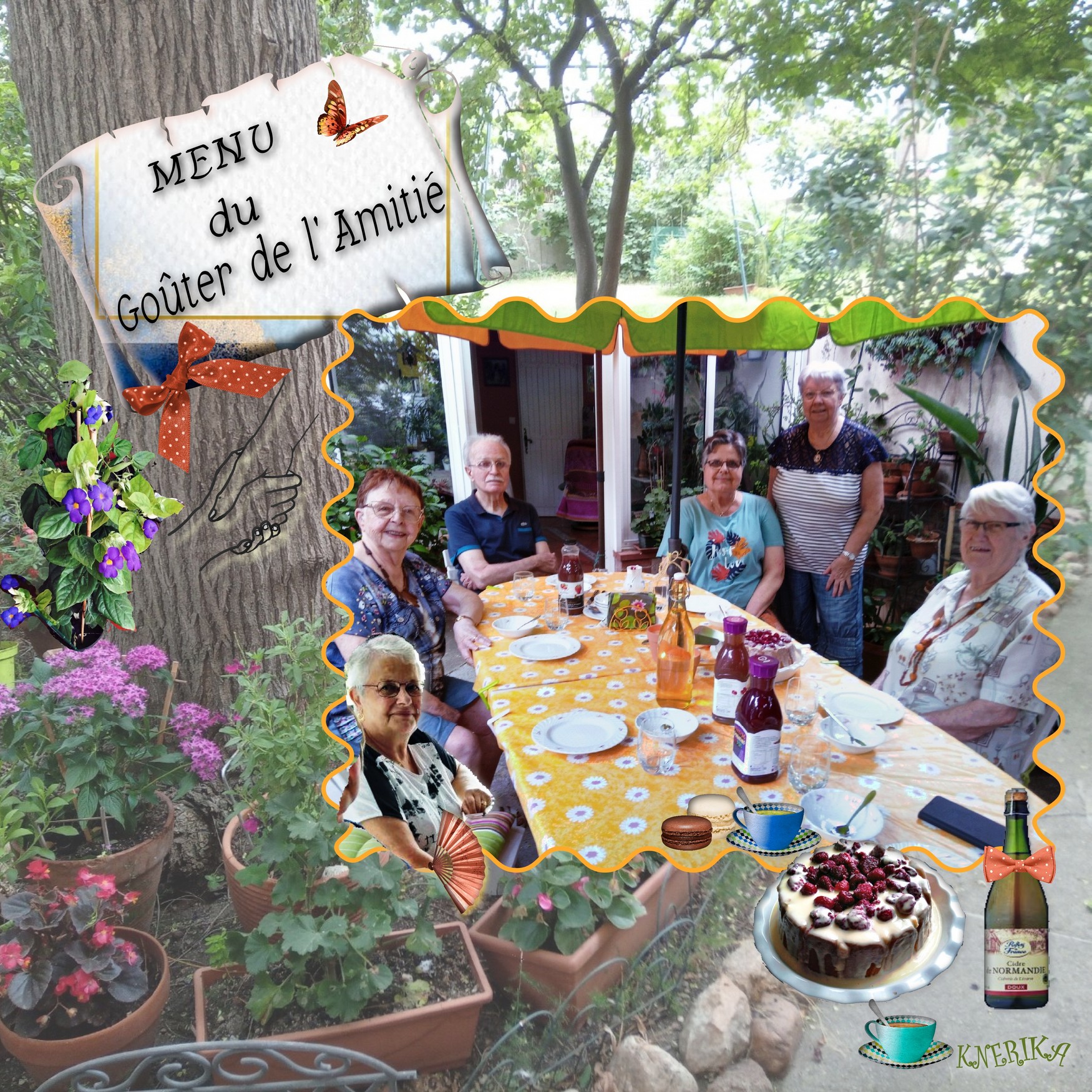 à Table pour le goûter, Anne Marie.jpg