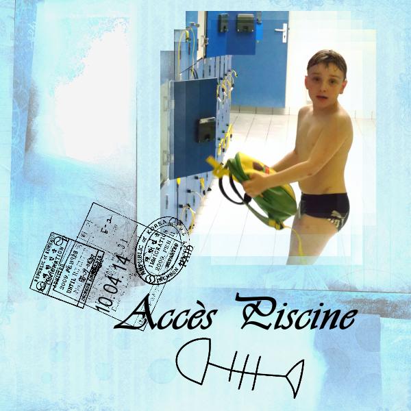 Accès à la piscine