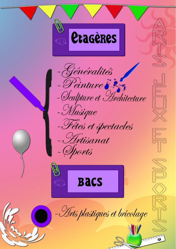 affiches bibliothèque de l' école 6