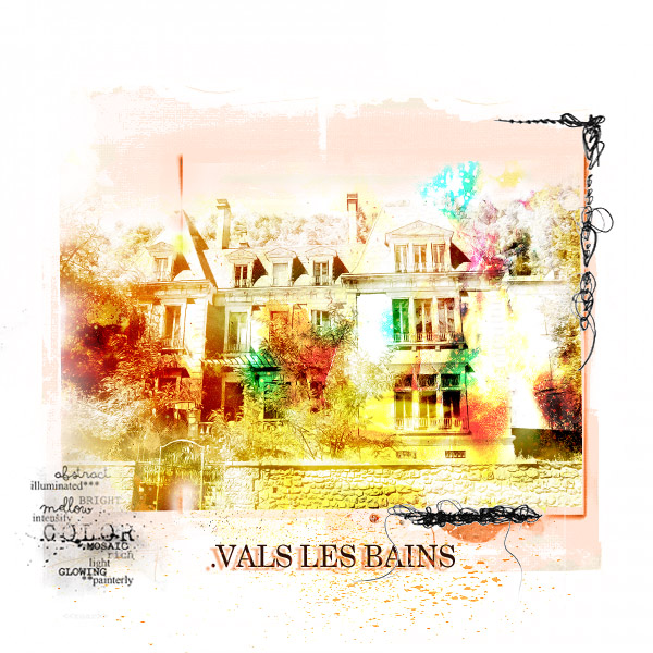 Ajout d'une couleur  et bleding