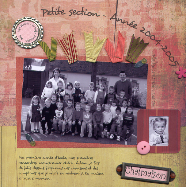 Album de Lou-Ann – Ma première année d'école