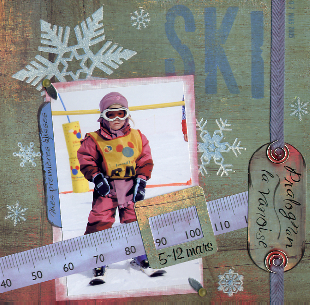 Album de Lou-Ann - Mes premières glisses
