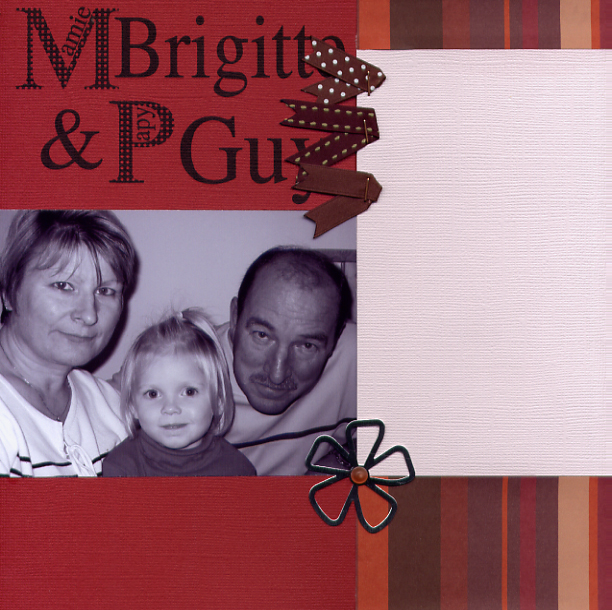 Album de Lou-Ann – Papy et Mamie