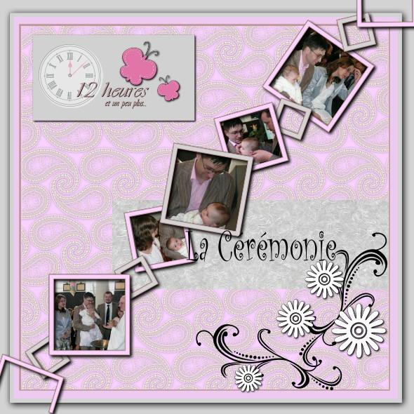 album hybride baptême de Lucile