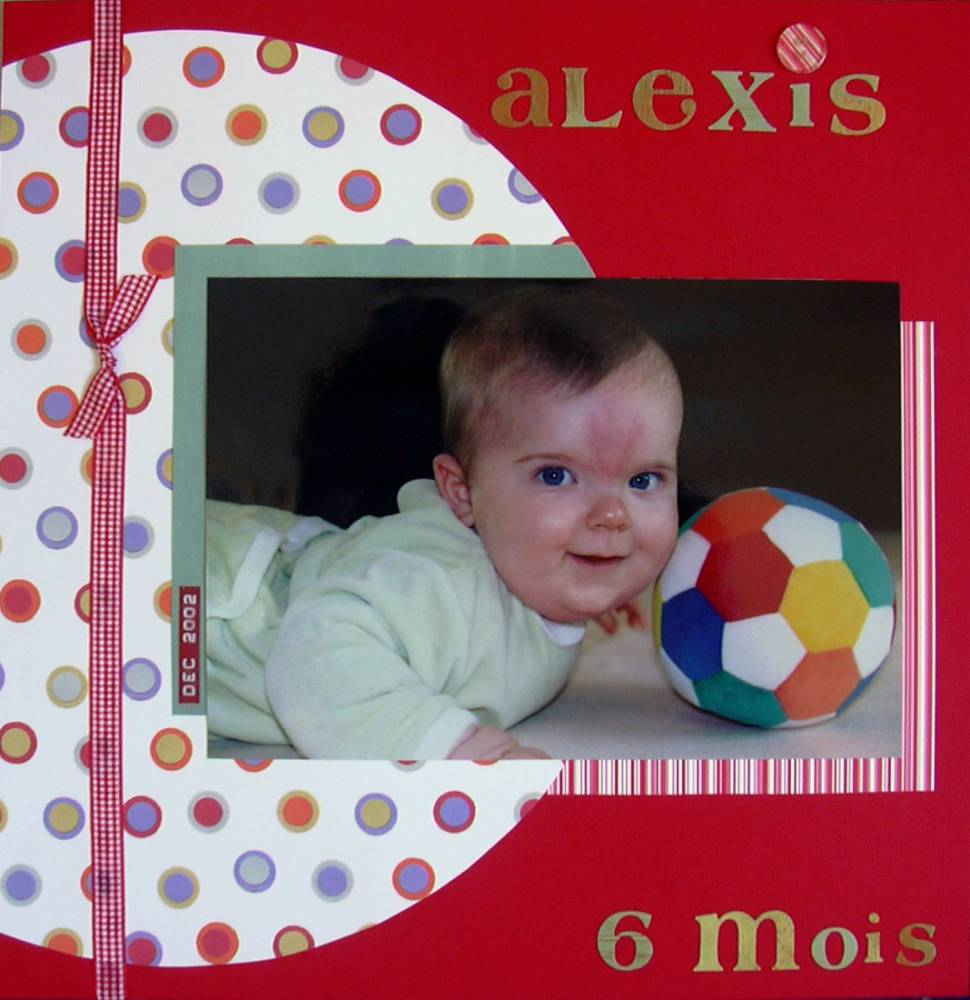 Alexis 6 mois
