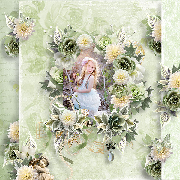 All Is Calm by Ilonka's Scrapbook Designs