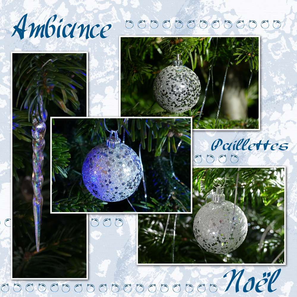 Ambiance noël  Paillettes