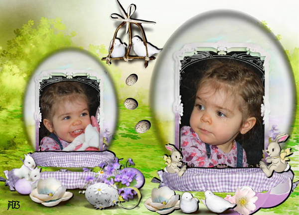 Ambre... et l arrivée de Pâques