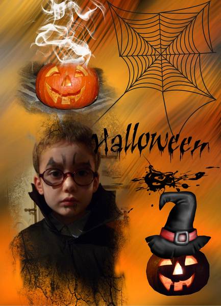 Andréa et Halloween 2013